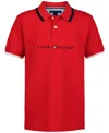 Tommy Hilfiger Toddler Boys Tomas Embroidered Logo Polo Shirt In Tommy Red