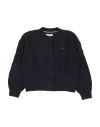 Tommy Hilfiger Babies'  Toddler Girl Cardigan Midnight Blue Size 6 Polyester In Black