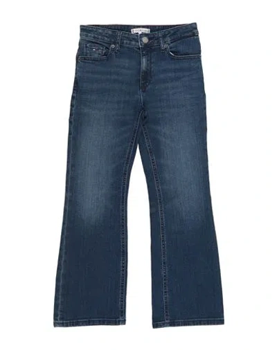 Tommy Hilfiger Babies'  Toddler Girl Jeans Blue Size 4 Cotton, Elastane