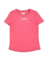 Tommy Hilfiger Babies'  Toddler Girl T-shirt Magenta Size 7 Cotton