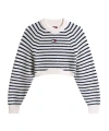 Tommy Hilfiger Tommy Badge Boxy Jumper With Wool In Black
