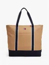 Tommy Hilfiger Tommy Flag Canvas Tote