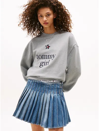 Tommy Hilfiger Tommy Girl Embroidered Star Sweatshirt