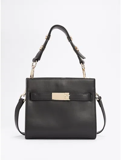 Tommy Hilfiger Tommy Heritage Mini Satchel In Black