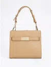 Tommy Hilfiger Tommy Heritage Mini Satchel In Safari Canvas
