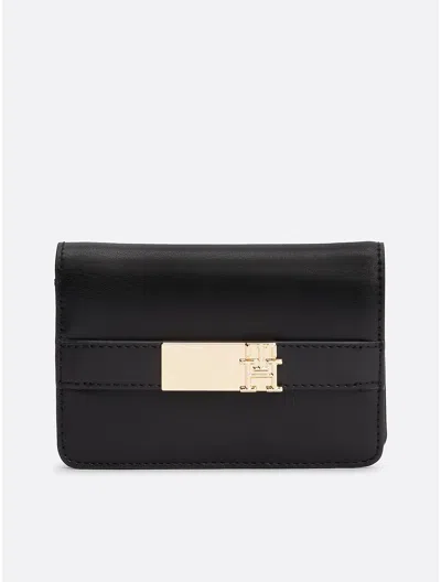 Tommy Hilfiger Tommy Heritage Slim Wallet In Black
