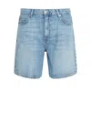 Tommy Hilfiger Bermuda Shorts In Denim In Blue