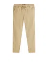 Tommy Hilfiger Harlem Relaxed Fit Tapered Pants In Linen Blend In Neutral