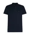 Tommy Hilfiger Regular Fit Performance Pique Polo In Blue