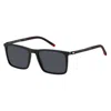 Tommy Hilfiger Black Men Sunglasses
