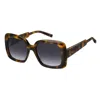 Tommy Hilfiger Tortoiseshell Square-frame Sunglasses In Brown