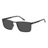 Tommy Hilfiger Rectangle-frame Sunglasses In Black