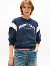 Tommy Hilfiger Tommy Jeans Athletics Boxy Sweatshirt In Multi