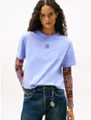 Tommy Hilfiger Tommy Jeans Badge Boxy In Blue