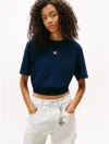 Tommy Hilfiger Tommy Jeans Badge Boxy In Blue