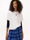 Tommy Hilfiger Tommy Jeans Badge Boxy In White