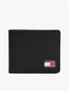 Tommy Hilfiger Tommy Jeans Badge Logo Wallet In Black