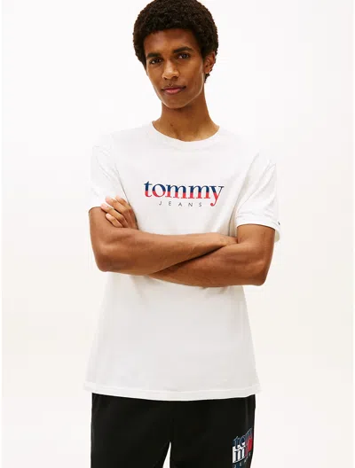 Tommy Hilfiger Tommy Jeans Colorblock Logo T In White