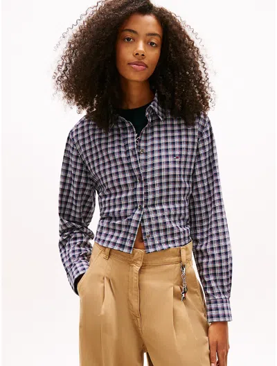 Tommy Hilfiger Tommy Jeans Cropped Tie In Multi