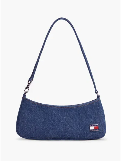 Tommy Hilfiger Tommy Jeans Denim Shoulder Bag In Denim Medium