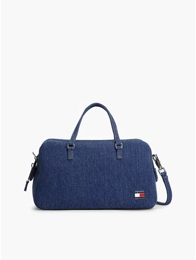 Tommy Hilfiger Tommy Jeans Denim Tote Bag In Denim Medium