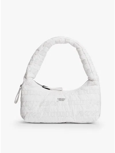 Tommy Hilfiger Tommy Jeans Embroidered Shoulder Bag In Sand