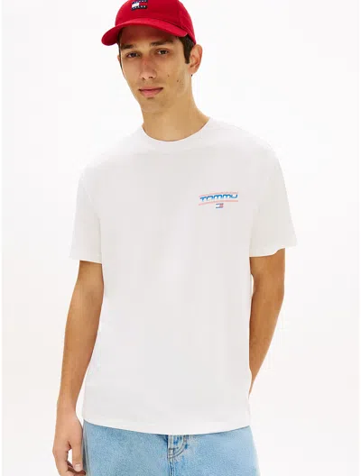 Tommy Hilfiger Tommy Jeans Fitness Graphic T In White