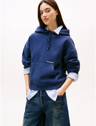 Tommy Hilfiger Tommy Jeans Logo Garment In Blue