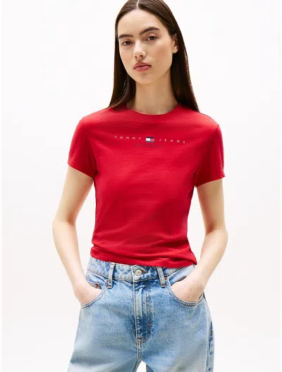 Tommy Hilfiger Tommy Jeans Logo Slim Fit T