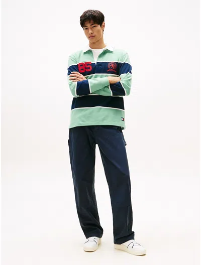 Tommy Hilfiger Tommy Jeans Loose Straight Pant In Multi