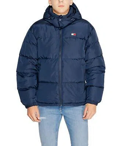 Pre-owned Tommy Hilfiger Tommy Jeans Mens Puffer Jacket - Jackets - Blue -size Xs