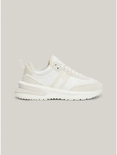 Tommy Hilfiger Tj Mesh Panel Sneaker In Newsprint