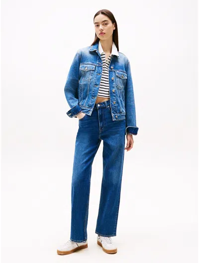 Tommy Hilfiger Tommy Jeans Mid In Blue
