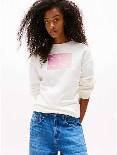 Tommy Hilfiger Tommy Jeans Ombre Flag Logo Sweatshirt