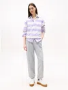 Tommy Hilfiger Tommy Jeans Overdyed Varsity Sweatpant In Gray