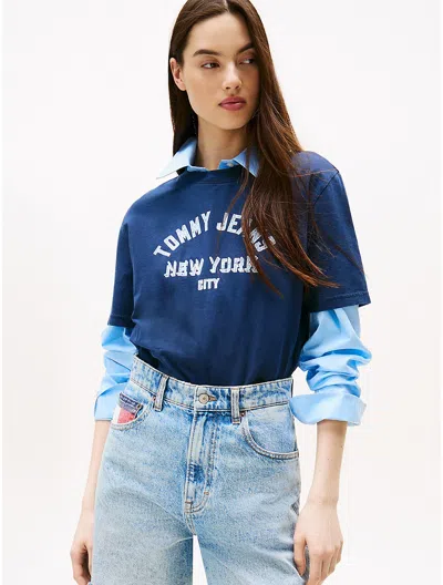 Tommy Hilfiger Tommy Jeans Overdyed Varsity T