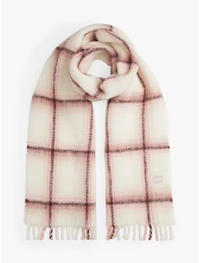 Tommy Hilfiger Tommy Jeans Plaid Wool In Pink