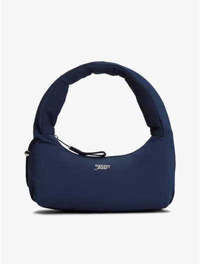 Tommy Hilfiger Tommy Jeans Puffy Shoulder Bag In Blue