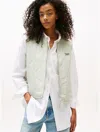 Tommy Hilfiger Tommy Jeans Quilted Vest In Green