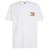 Tommy Hilfiger Tommy Jeans Regular Summer Flag T-shirt In White