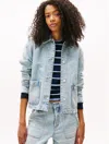 Tommy Hilfiger Tommy Jeans Relaxed Denim Chore Jacket In Blue