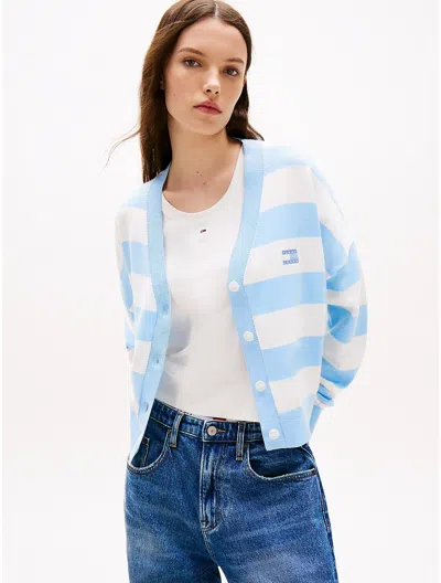 Tommy Hilfiger Tommy Jeans Relaxed Fit Stripe Cardigan