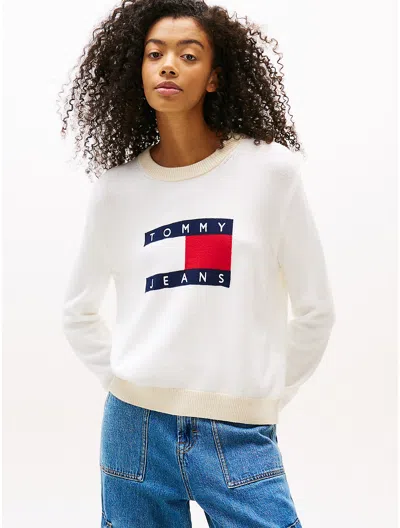 Tommy Hilfiger Tommy Jeans Relaxed Flag Logo Sweater
