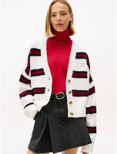 Tommy Hilfiger Tommy Jeans Relaxed Stripe Cardigan