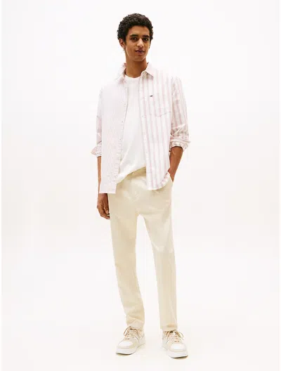 Tommy Hilfiger Tommy Jeans Relaxed Tapered Pant In Neutral