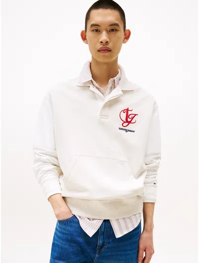 Tommy Hilfiger Tommy Jeans Rugby Sweatshirt In Multi