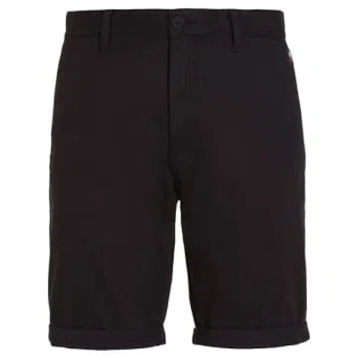 Tommy Hilfiger Tommy Jeans Scanton Chino Shorts In Black