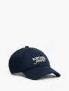 Tommy Hilfiger Tommy Jeans Script Corduroy Baseball Cap In Black
