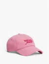 Tommy Hilfiger Tommy Jeans Script Corduroy Baseball Cap In Pink