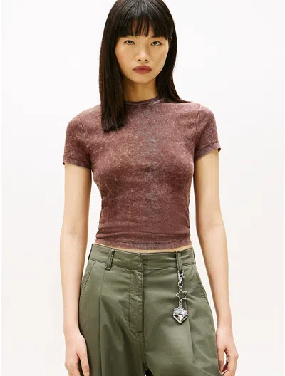 Tommy Hilfiger Tommy Jeans Script Garment In Green